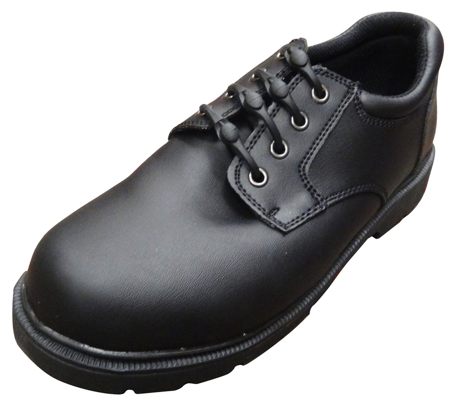 Black Elastic No Tie Shoelaces - Convenient and Stylish (8198507823341)