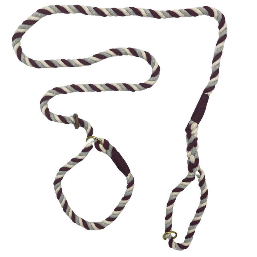 Handmade Cotton Slip Lead Dog Leash (1778149359706)