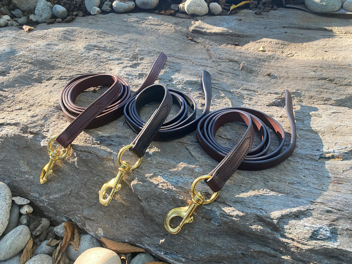 Leather Lead Ropes Ravenox Handmade Amish Leather Horse Leads: Classic & Durable