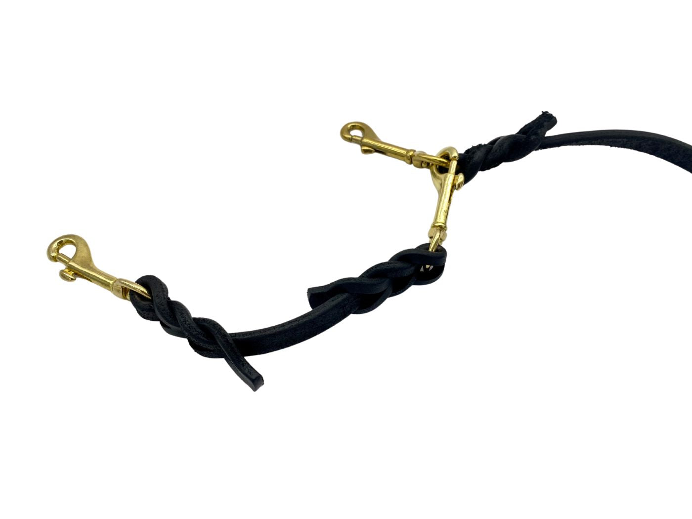 Leather Safety Cord Attachment Strap for Dog Collars and Harnesses (8092414836973)