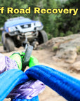 Ravenox Soft Shackle in Action - Securely Attached to a 4x4 Off-Road Vehicle (8315234451693)