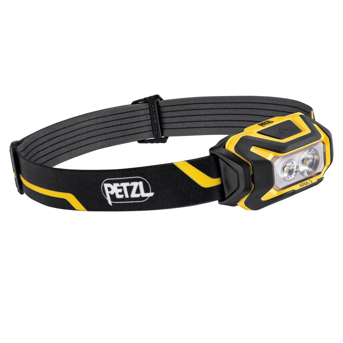 Petzl Aria 2 Black Yellow Headlamp