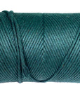 2mm & 3mm Single Strand Cotton Macrame Cord (Green) (8357474730221)