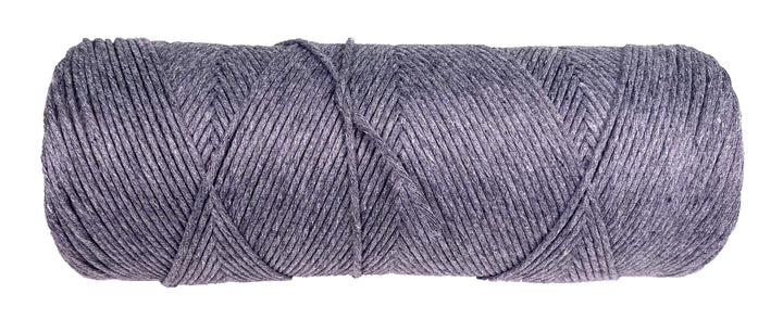 2mm & 3mm Single Strand Cotton Macrame Cord (Grey) (8357474926829)