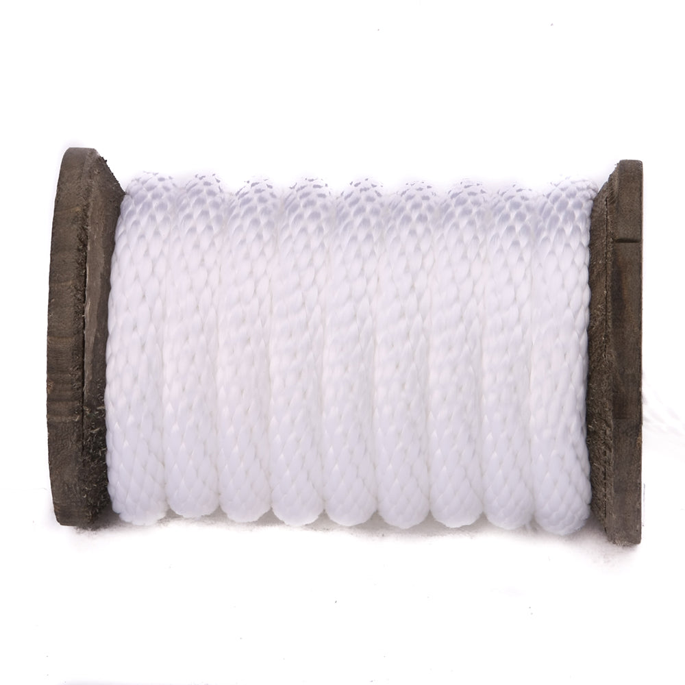 Solid Braid Polyester Ropes by Ravenox White Color (1671656964186)