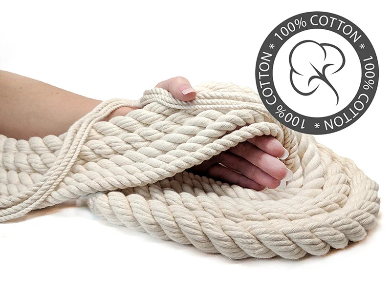 White Twisted Cotton Rope (3712668161)