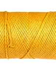 Luminous spool of Ravenox Gold/Yellow Cotton Whipping Twine, combining vivid appeal with powerful fraying prevention. (8431823257837)