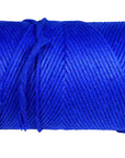 Ravenox Royal Blue Cotton Whipping Twine on a spool, guaranteeing royal strength for rope ends that last. (8431823257837)