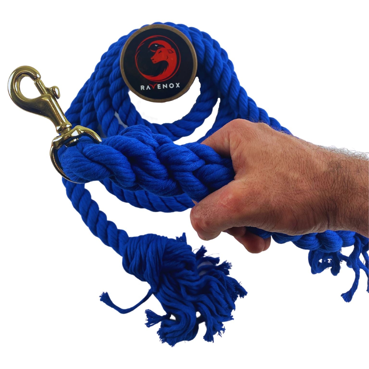 Ravenox Large Horse Lead Royal Blue Leading Horses Rope (6479825409)