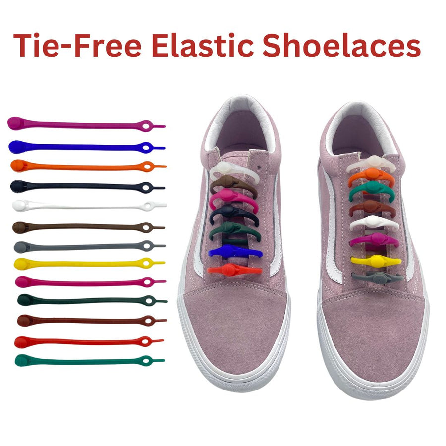 Elastic No Tie Shoelaces - 15 Colors! Shop Ravenox