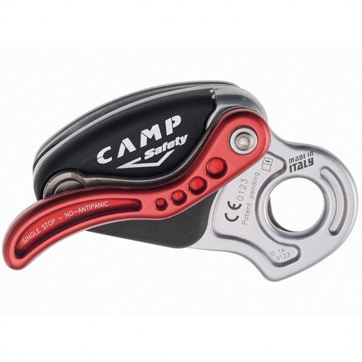 CAMP Druid Pro 2233 descender with red no-antipanic lever