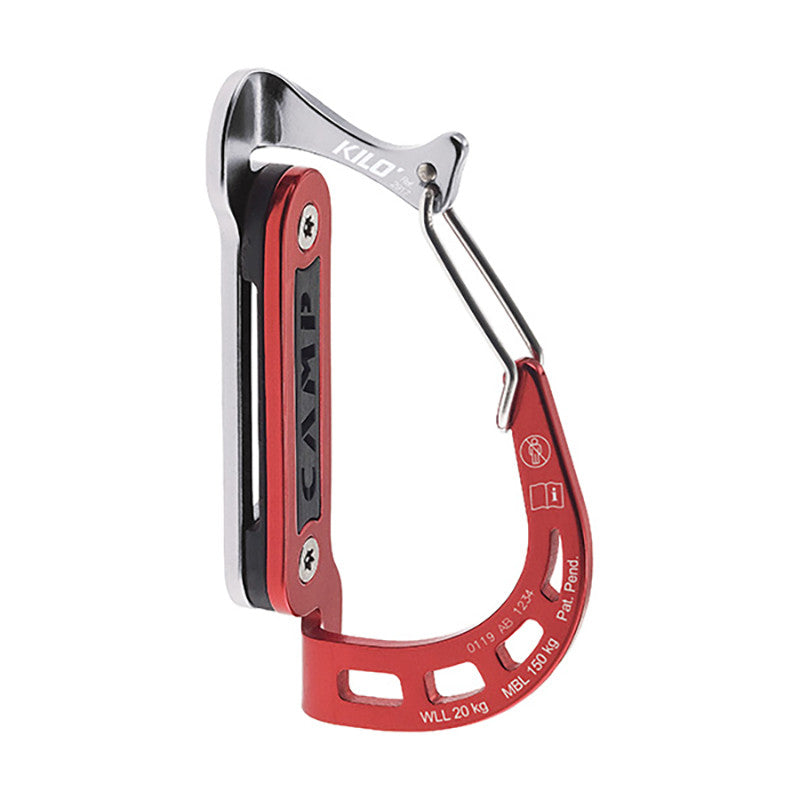 CAMP Kilo red and silver tool carrier with wire gate