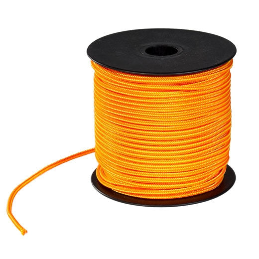 Notch Neon Plus orange throwline with yellow flecks, representative line image