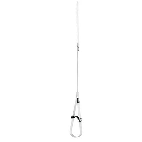 Petzl FOOTCORD C48A adjustable cord foot loop with aluminum adjustment plate and elastic foot retainer