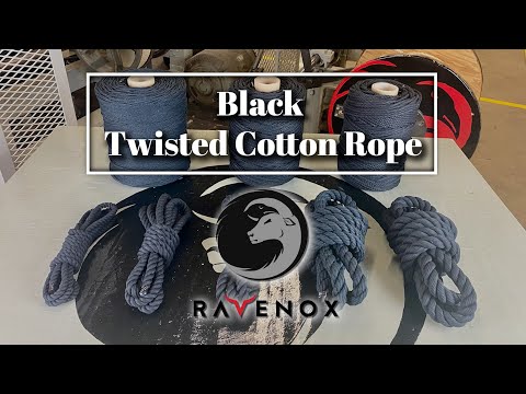 Ravenox Black Twisted Cotton Rope Review: Premium Quality & Stunning DIY Craft Uses!