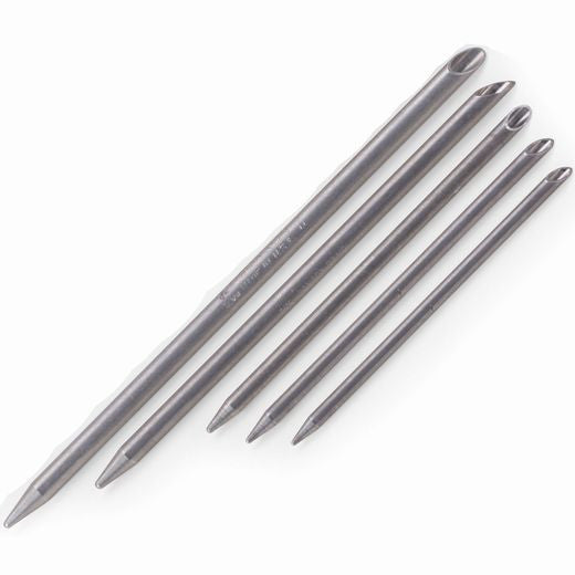 Samson aluminum fid size range shown for comparison; each sale unit is one selected fid