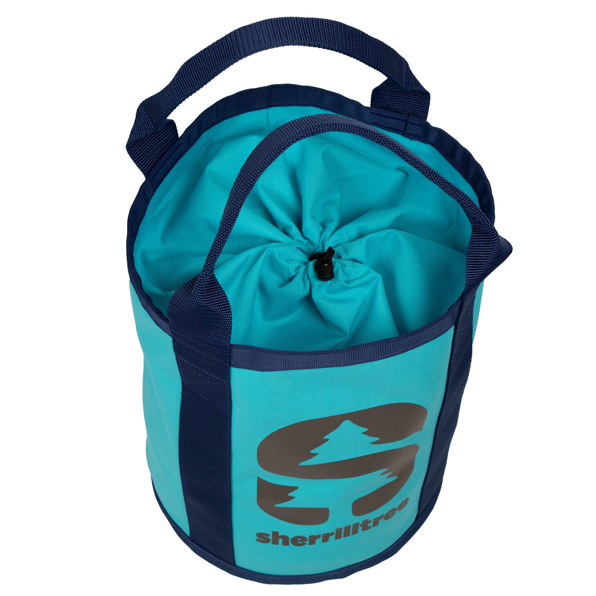 Sherrilltree rope bag with its cinch-top shroud closed.