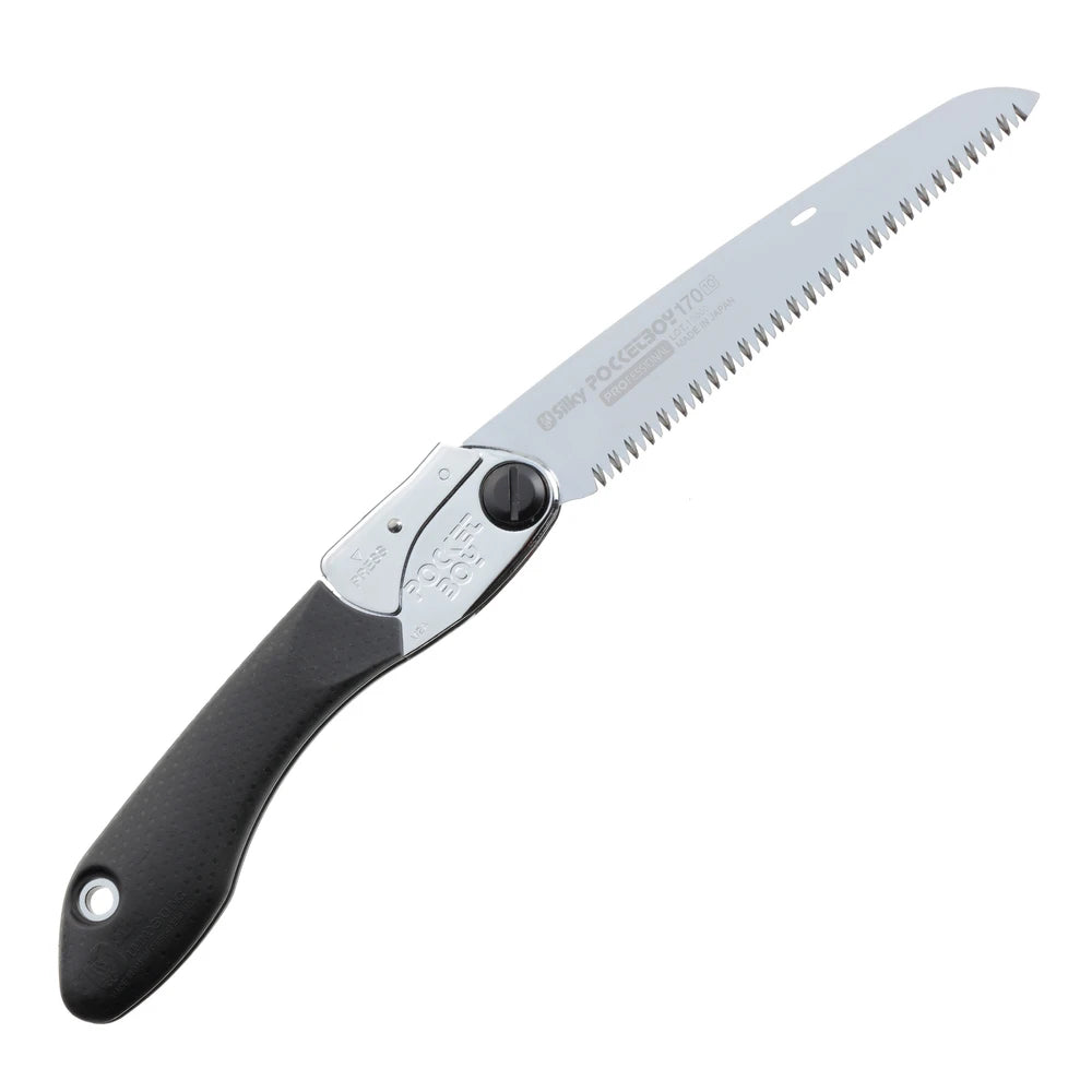 Silky Pocketboy 170 mm medium-tooth folding saw 340-17 with black handle