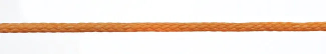 Orange Teufelberger dynaGLIDE throwline, representative rope sample