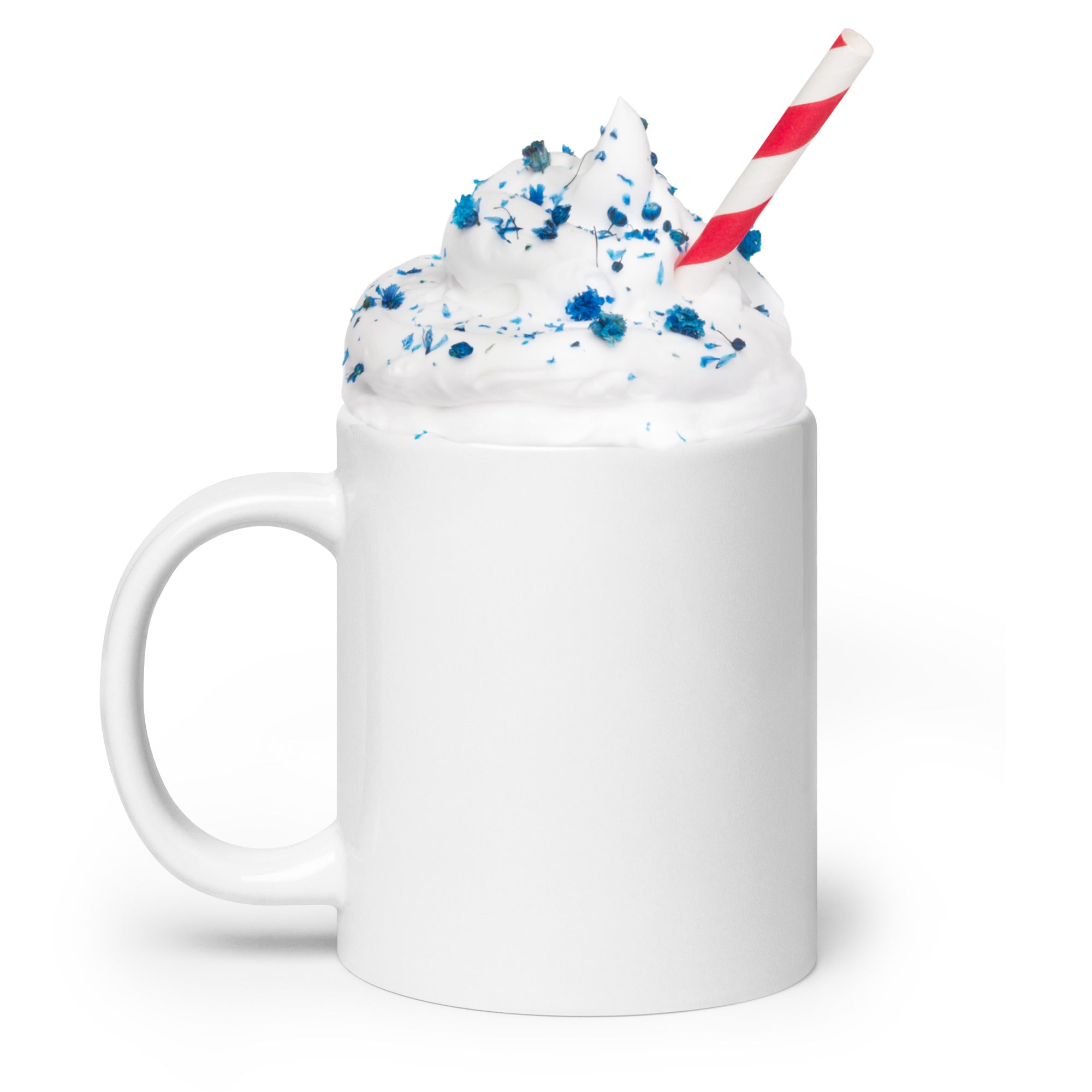 Ravenox White Glossy Ceramic Mug (8294114459885)