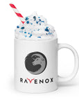 Ravenox White Glossy Ceramic Mug (8294114459885)
