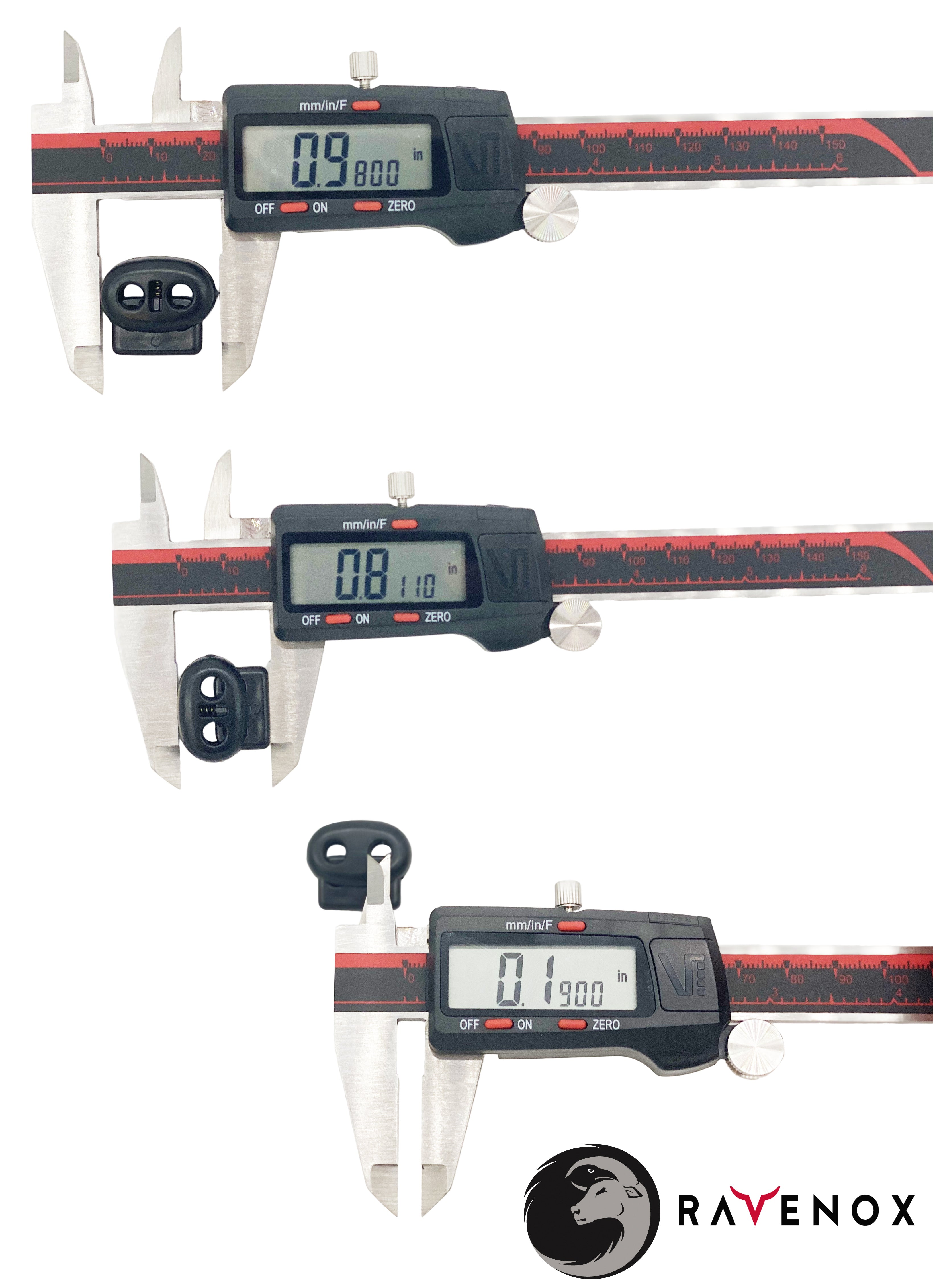 Ravenox Pumpkin Cord Locks for 550 Paracord Projects COVID-19 Face Masks Bungee Cord (1830639169)