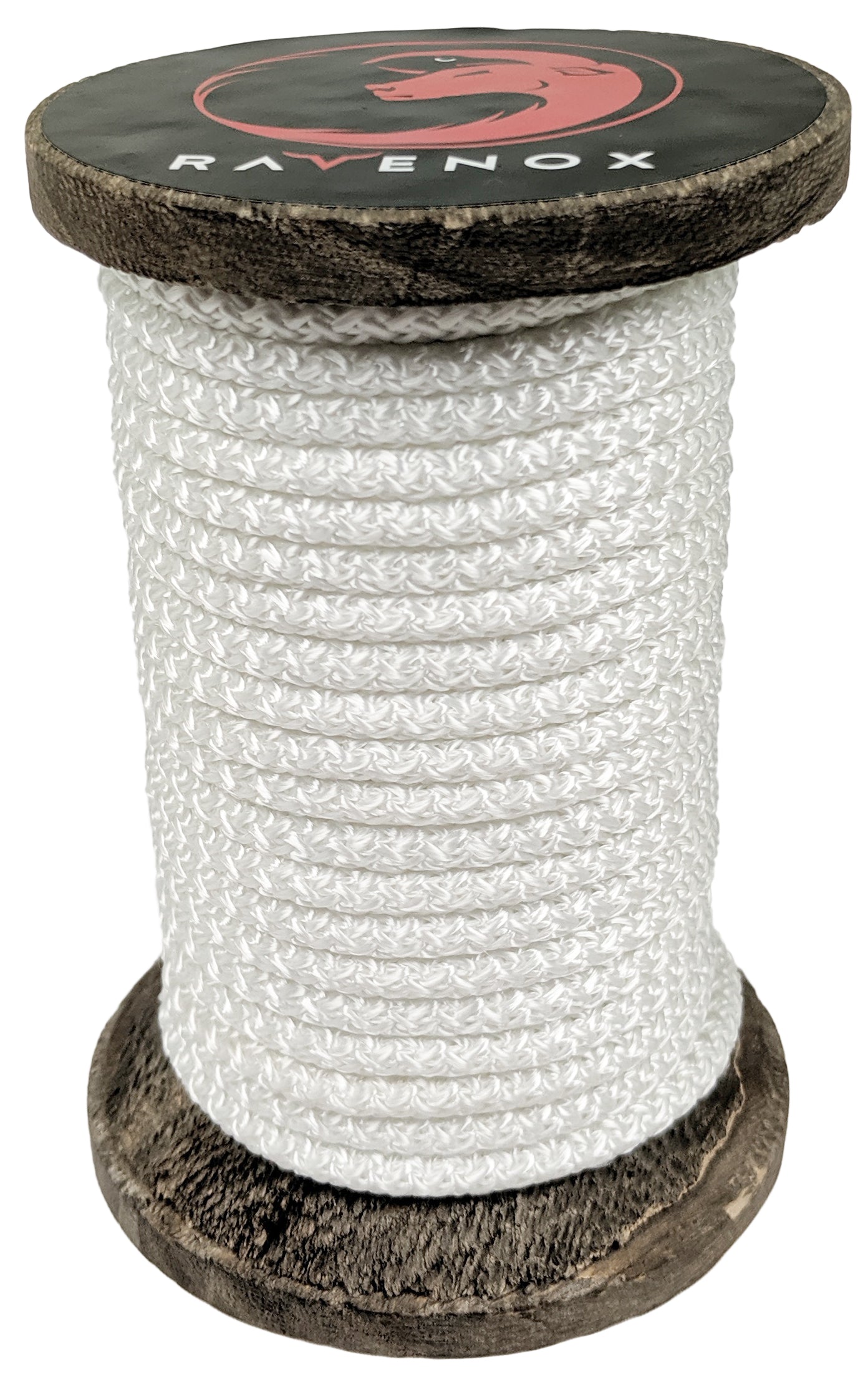 Ravenox Knit Braid Polyester Rope | Made in the USA White Ropes