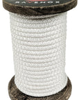Knit Braid Polyester Rope (White) (4637487136858)
