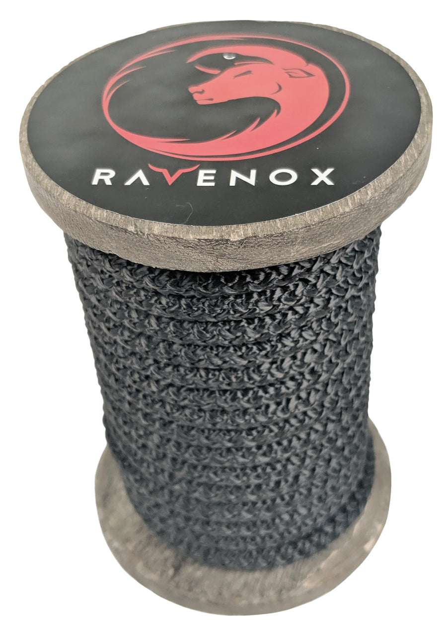 Knit Braid Polyester Rope (Black) (4642174632026)