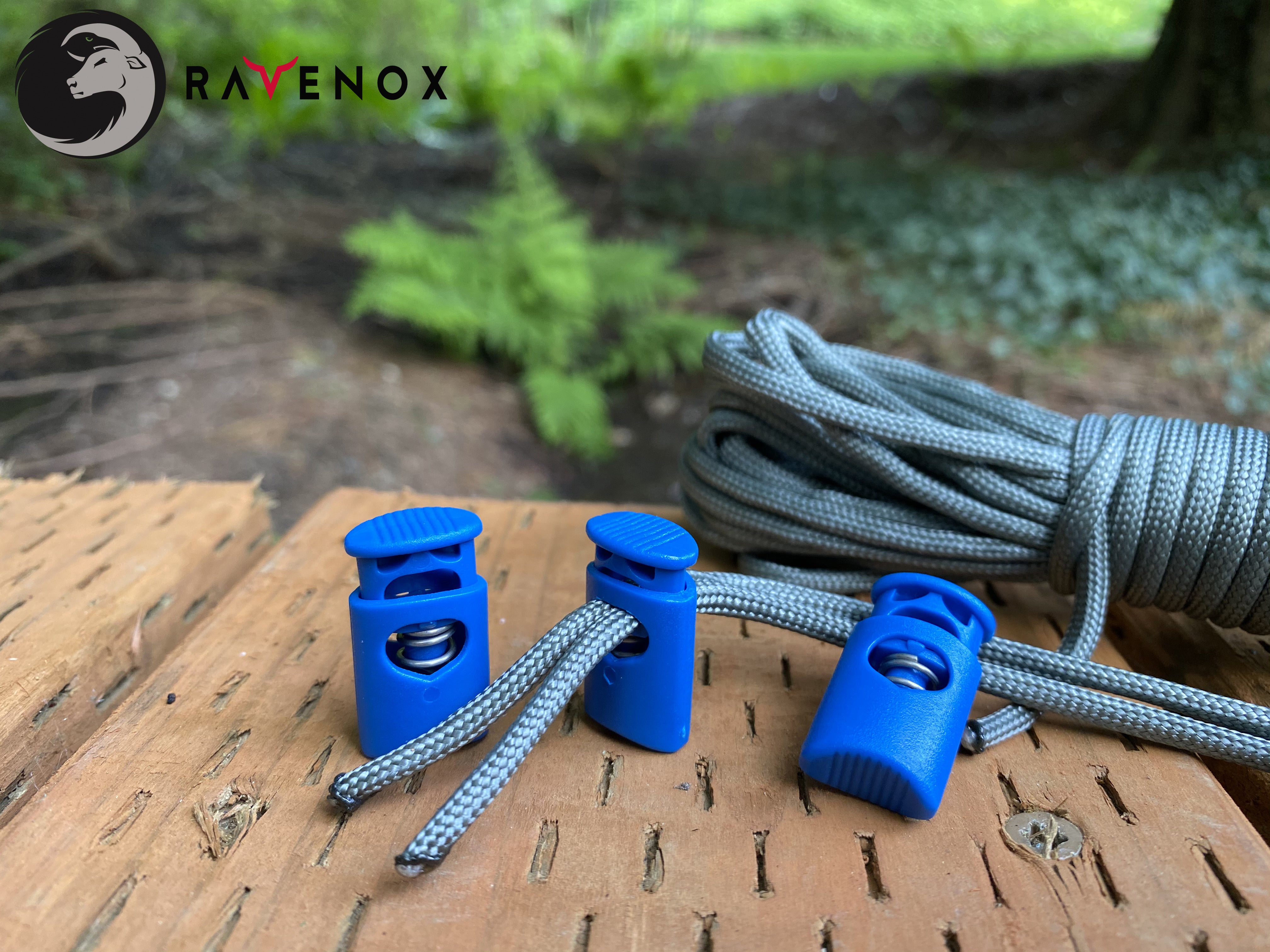 Ravenox Colored Crown Cord Lock | Cord Lock Toggle For Paracord