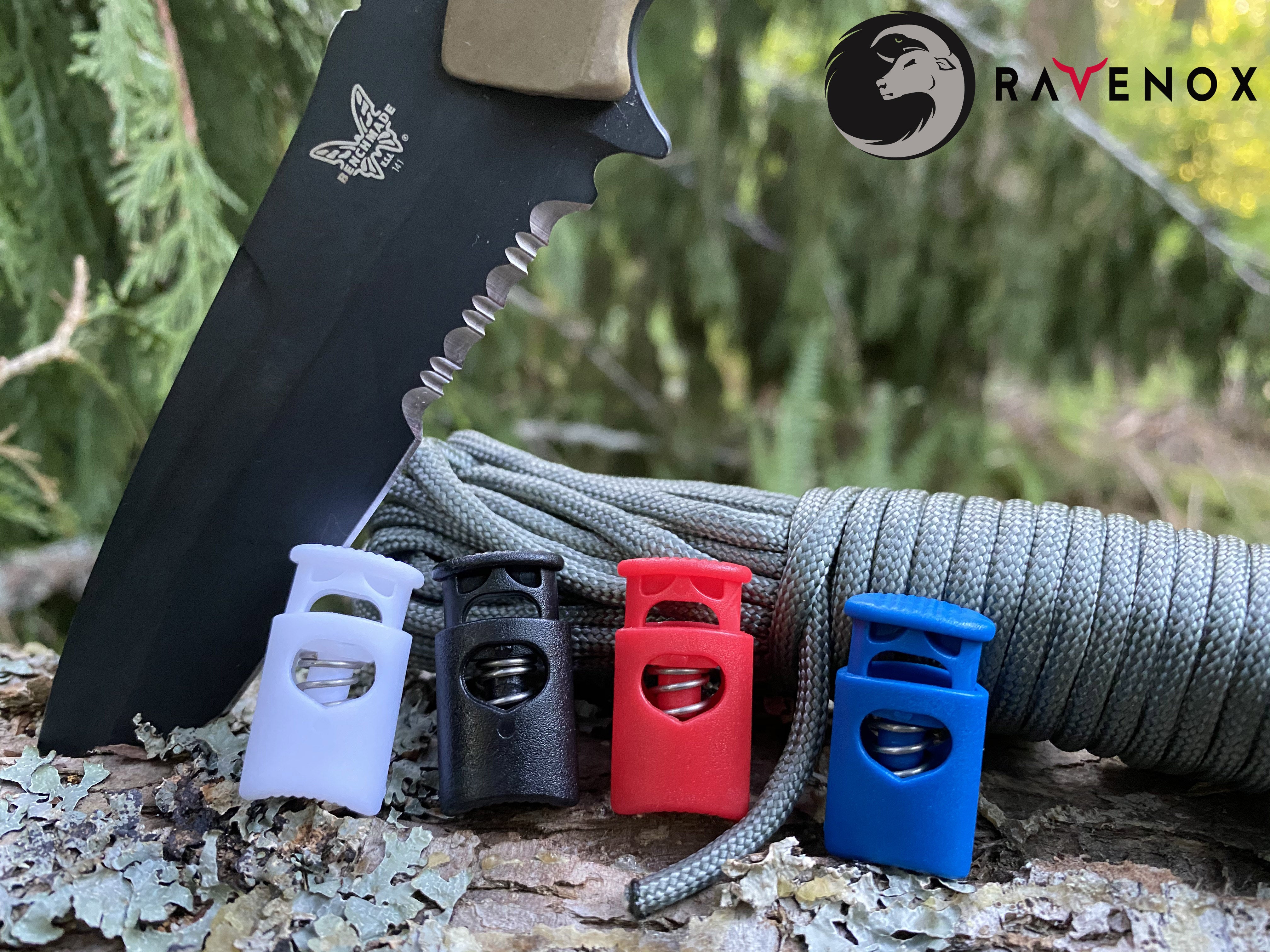 Ravenox Colored Crown Cord Lock | Cord Lock Toggle For Paracord