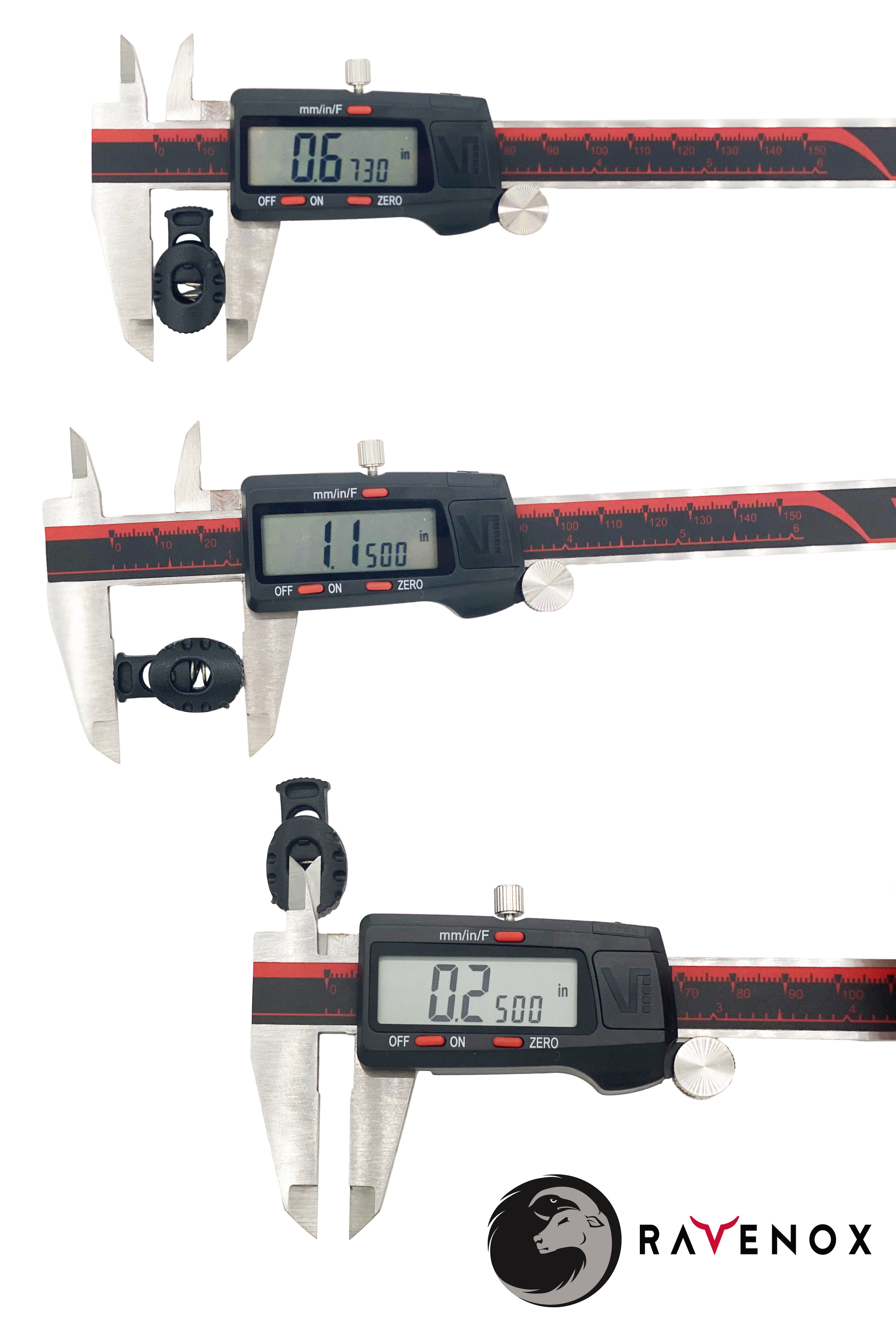 Ravenox Turtle Cord Locks for 550 Paracord Projects COVID-19 Face Masks Bungee Cord (1947262529)