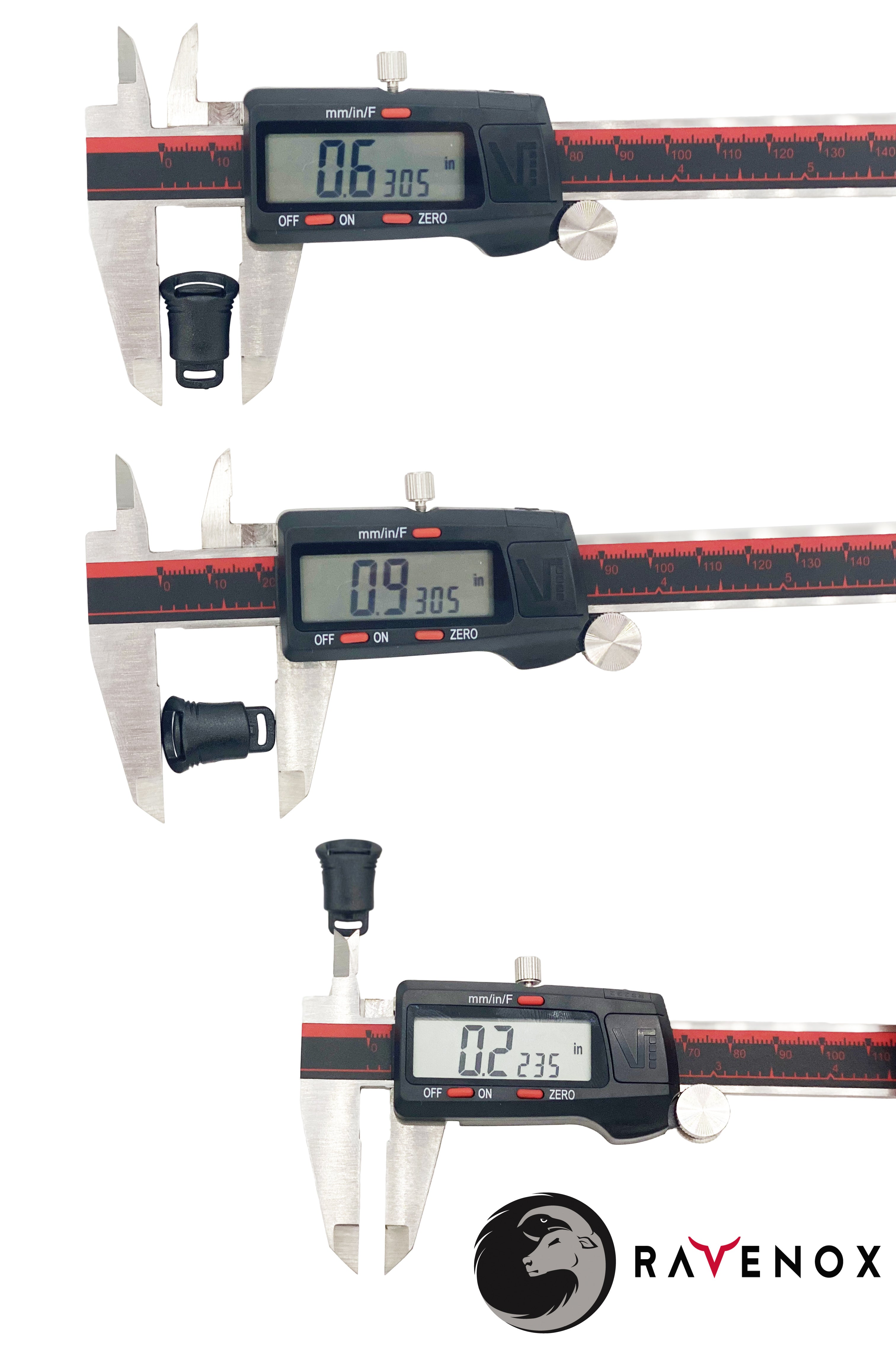 Ravenox Cyberian Cord Locks for 550 Paracord Projects COVID-19 Face Masks Bungee Cord (1881659137)