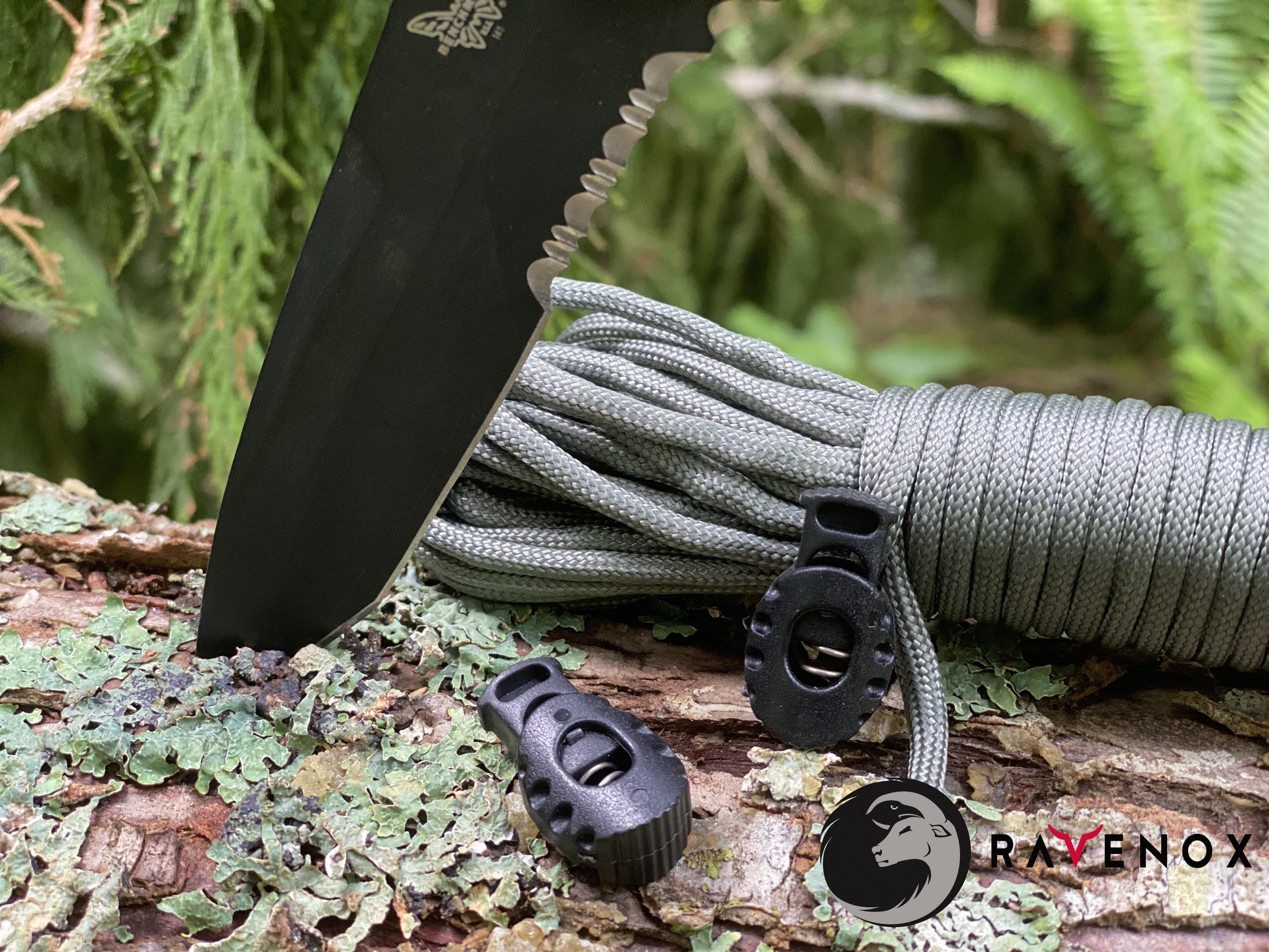 Ravenox Turtle Cord Locks for 550 Paracord Projects COVID-19 Face Masks Bungee Cord (1947262529)