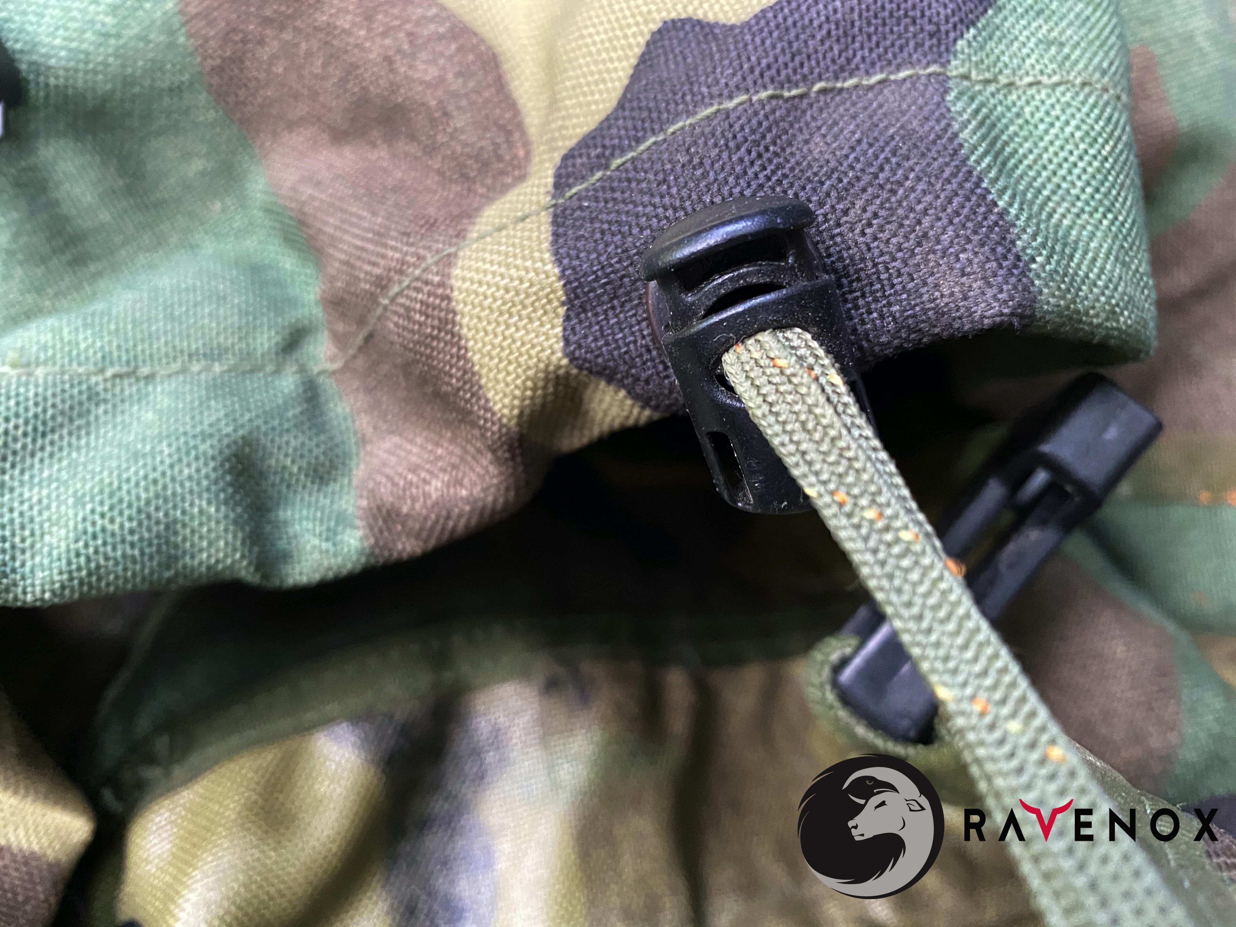 Ravenox Black Toaster Ellipse Cord Locks for 550 Paracord Projects COVID-19 Face Masks Bungee Cord (681086017)