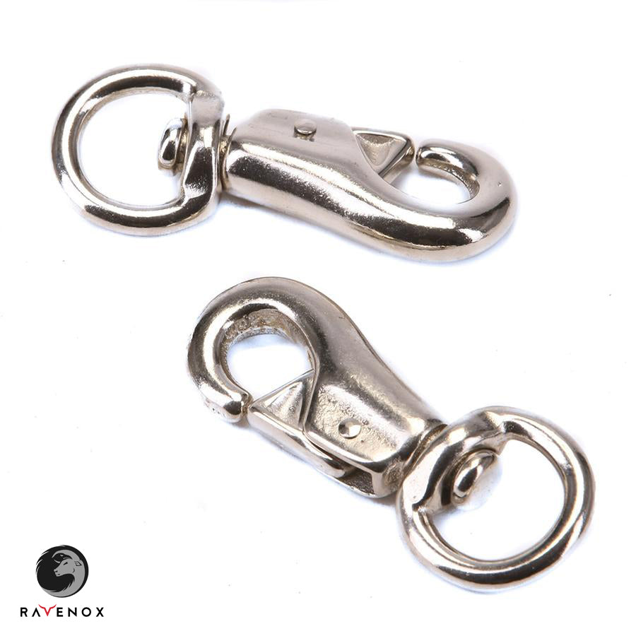 Ravenox_Nickel_Plated_Swivel_Bull_Snaps_to_secure_rope_wire_cordage (7252484289)