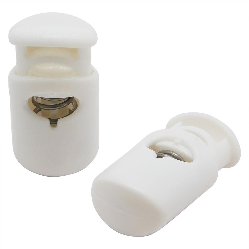 Ravenox White Ellipse Cord Locks for 550 Paracord Projects COVID-19 Face Masks Bungee Cord (1494596929)