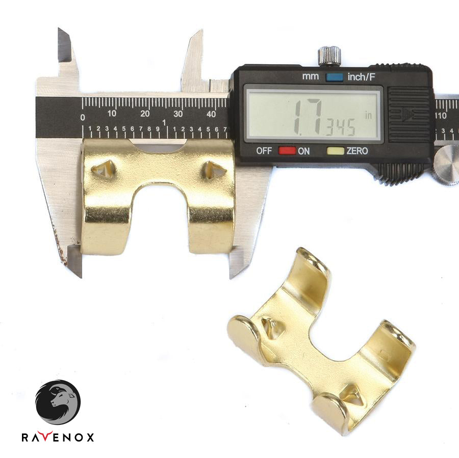 Ravenox 1/2-inch heavy duty metal double rope clamp length measurement (1900215304282)