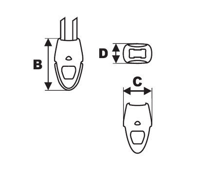 Aerowave Cord End Whistle for Zipper Pulls (3676549889)
