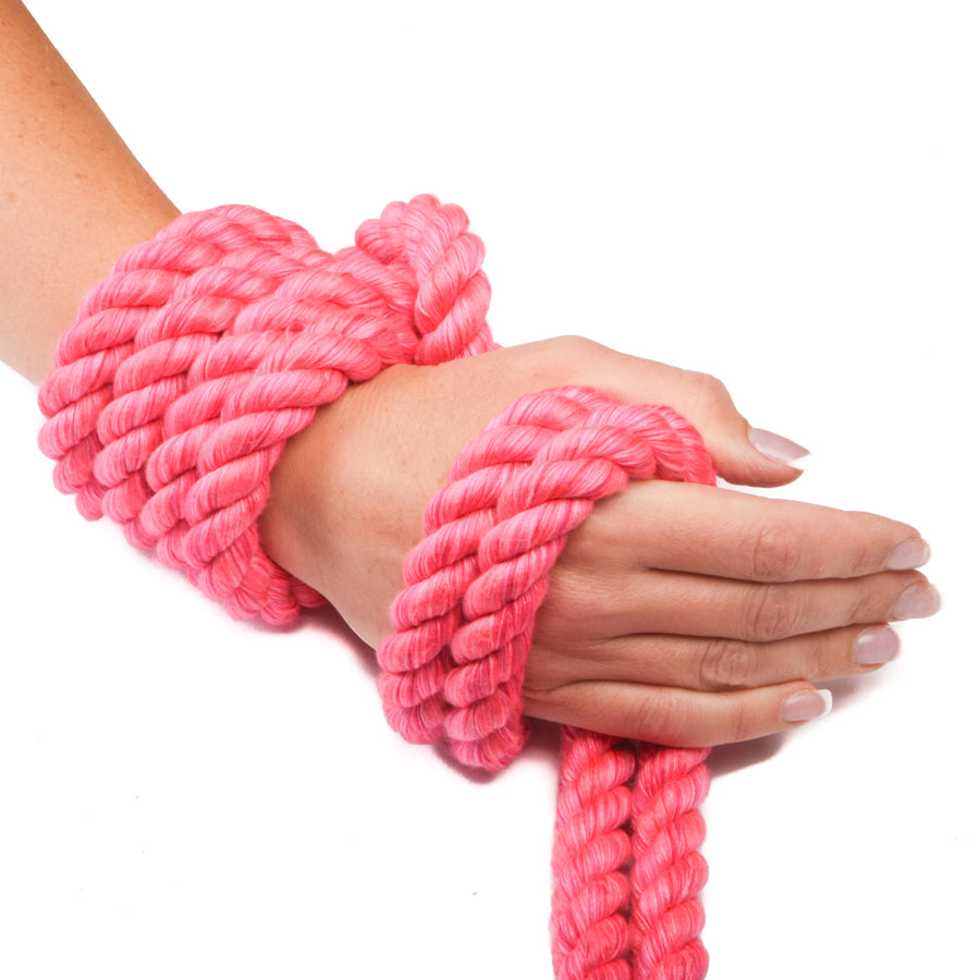 Twisted Cotton Rope (Hot Pink) (3712562305)
