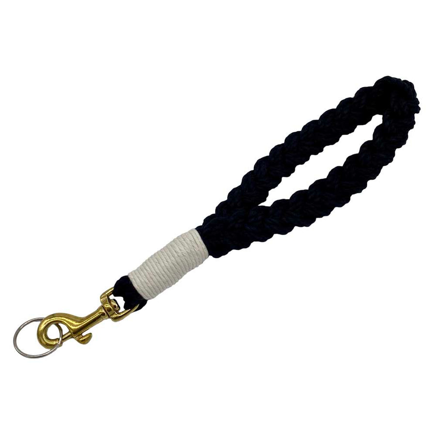 Ravenox Nautical Wristlet Keychains - Cotton Color Black (7104521208008)