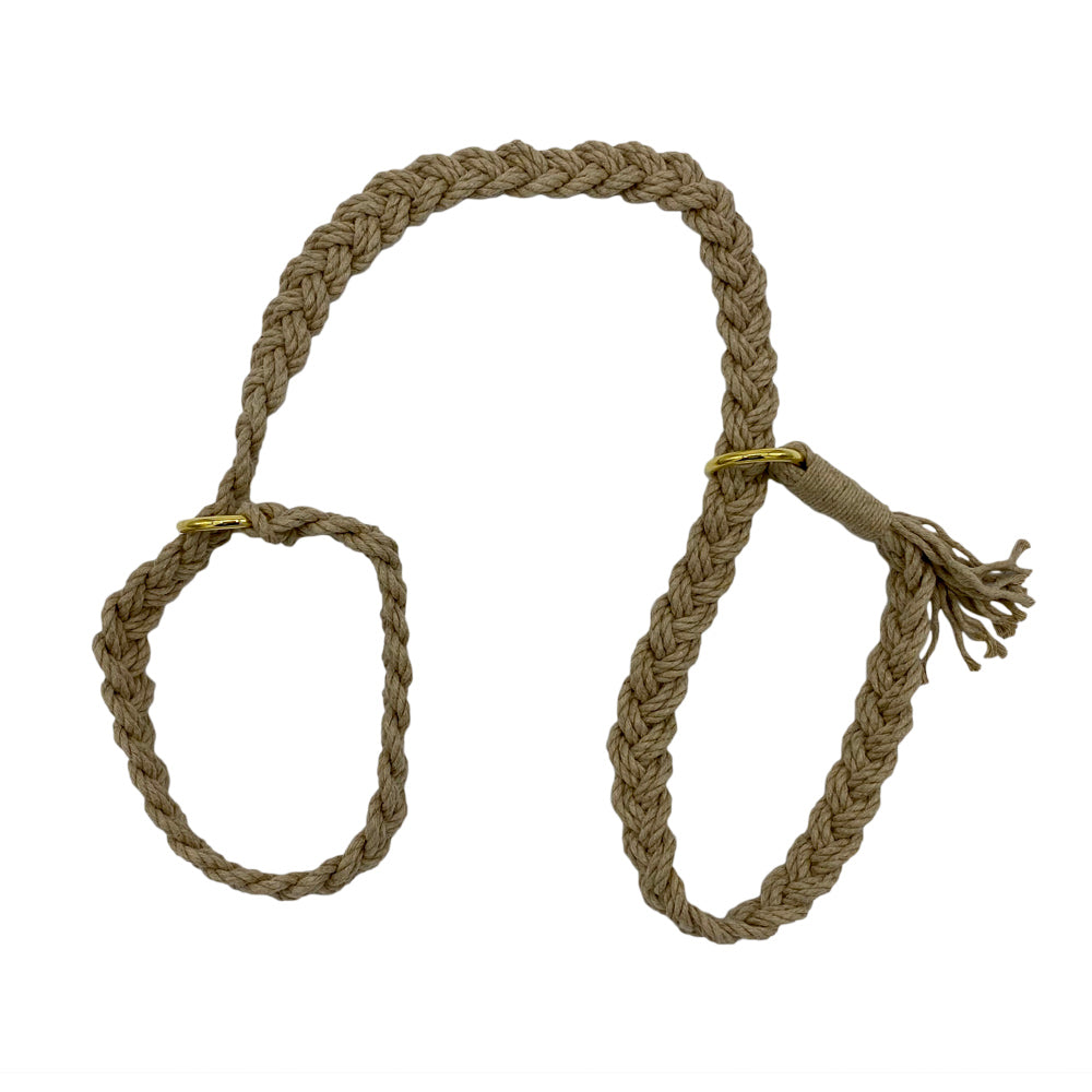 Hemp Macramé Yoga Mat Strap Carrier (7469751992557)