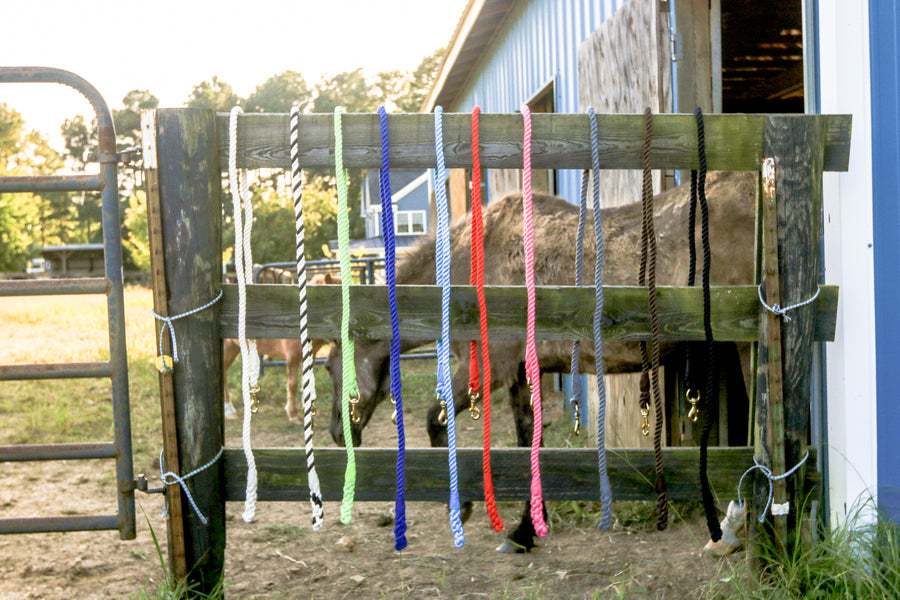 Handmade Cotton Horse Lead (Multiple Colors) (4455671201882)