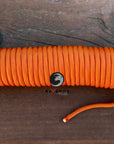 Ravenox Orange 550 Paracord Type III for hunting fishing backpacking outdoor adventure (6622987157704)