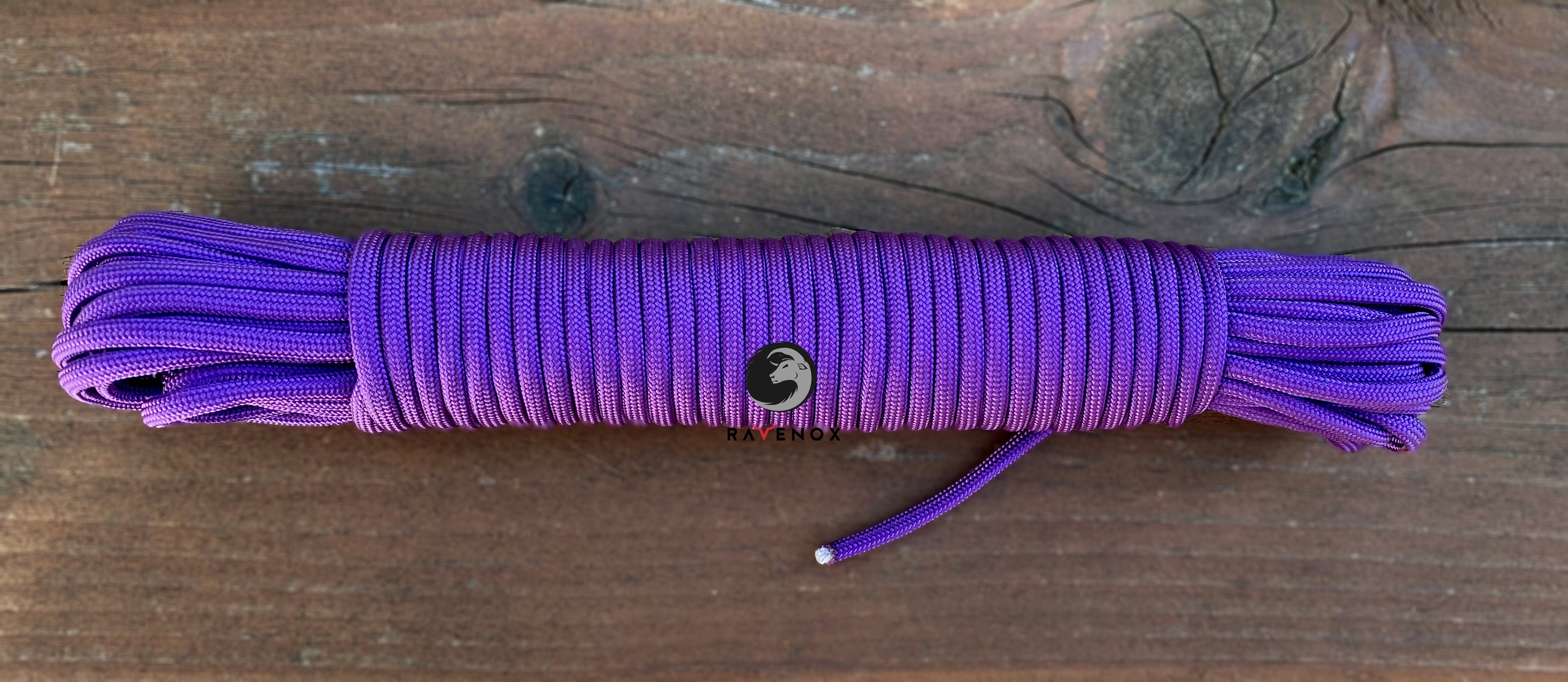 Ravenox Purple 550 Paracord Type III for hunting fishing backpacking outdoor adventure (6622987157704)