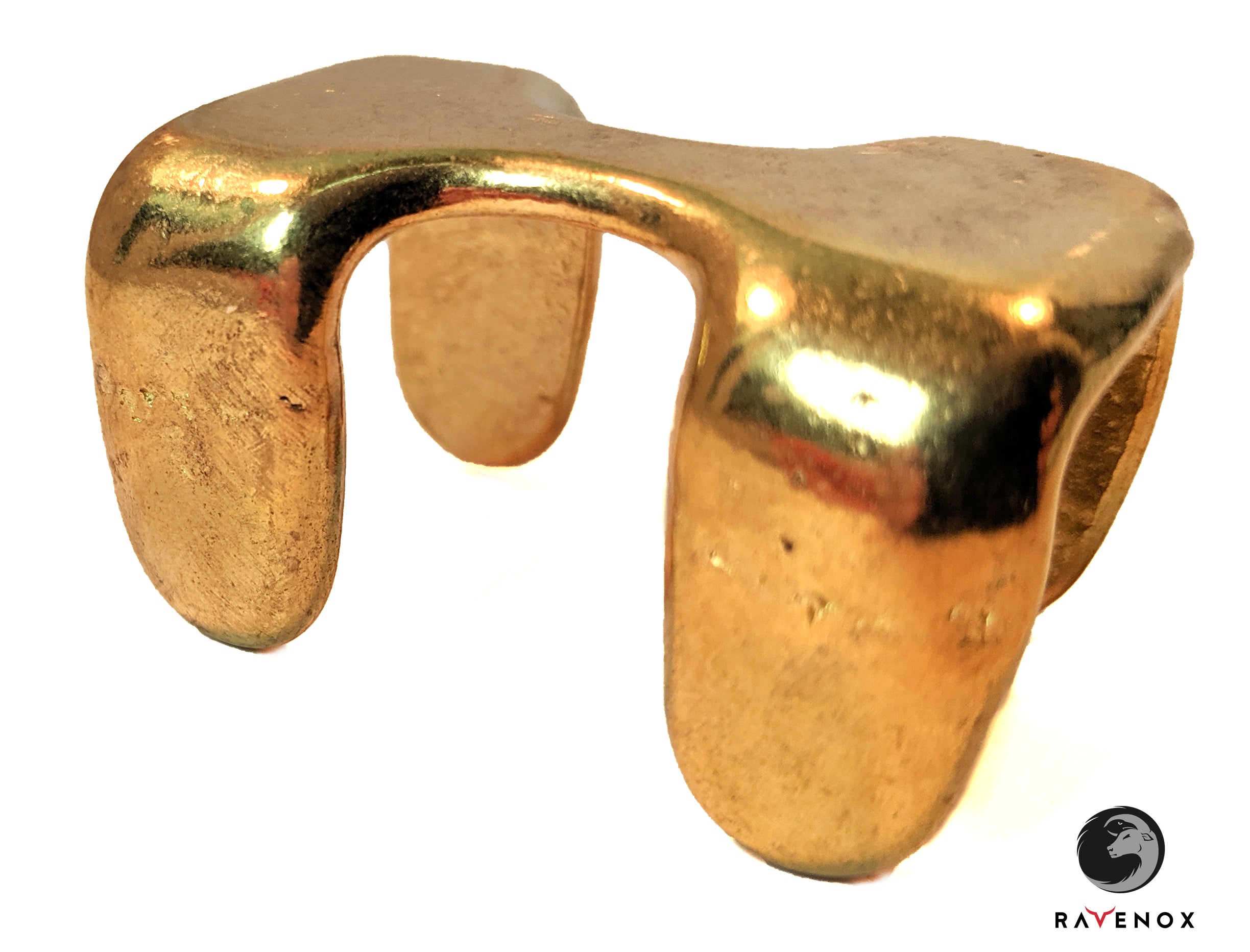 Ravenox 5/8-inch heavy duty metal double rope clamp for securing rope (7196038785)