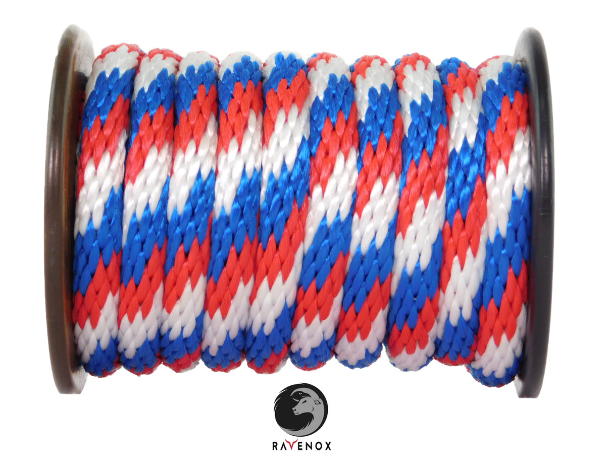 Multicolor Utility Rope Ravenox Patriotic Braided Utility Rope | Red, White & Blue Rope