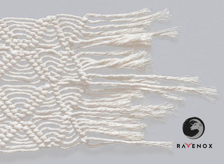 Single Rope Macrame Ravenox Tan Macrame Cord - Natural 2mm & 3mm Single Strand