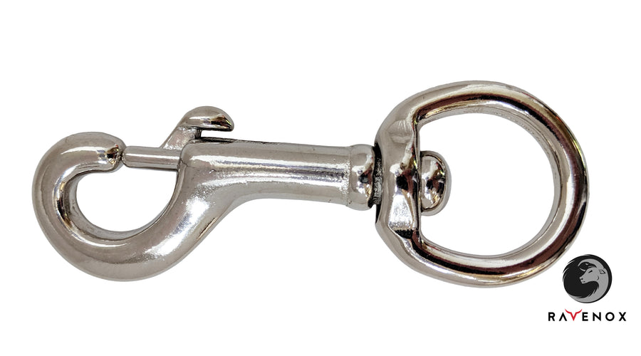 1-inch Metal Swivel Snap  Large Bolt Snap Hook for Pet Leashes – Ravenox