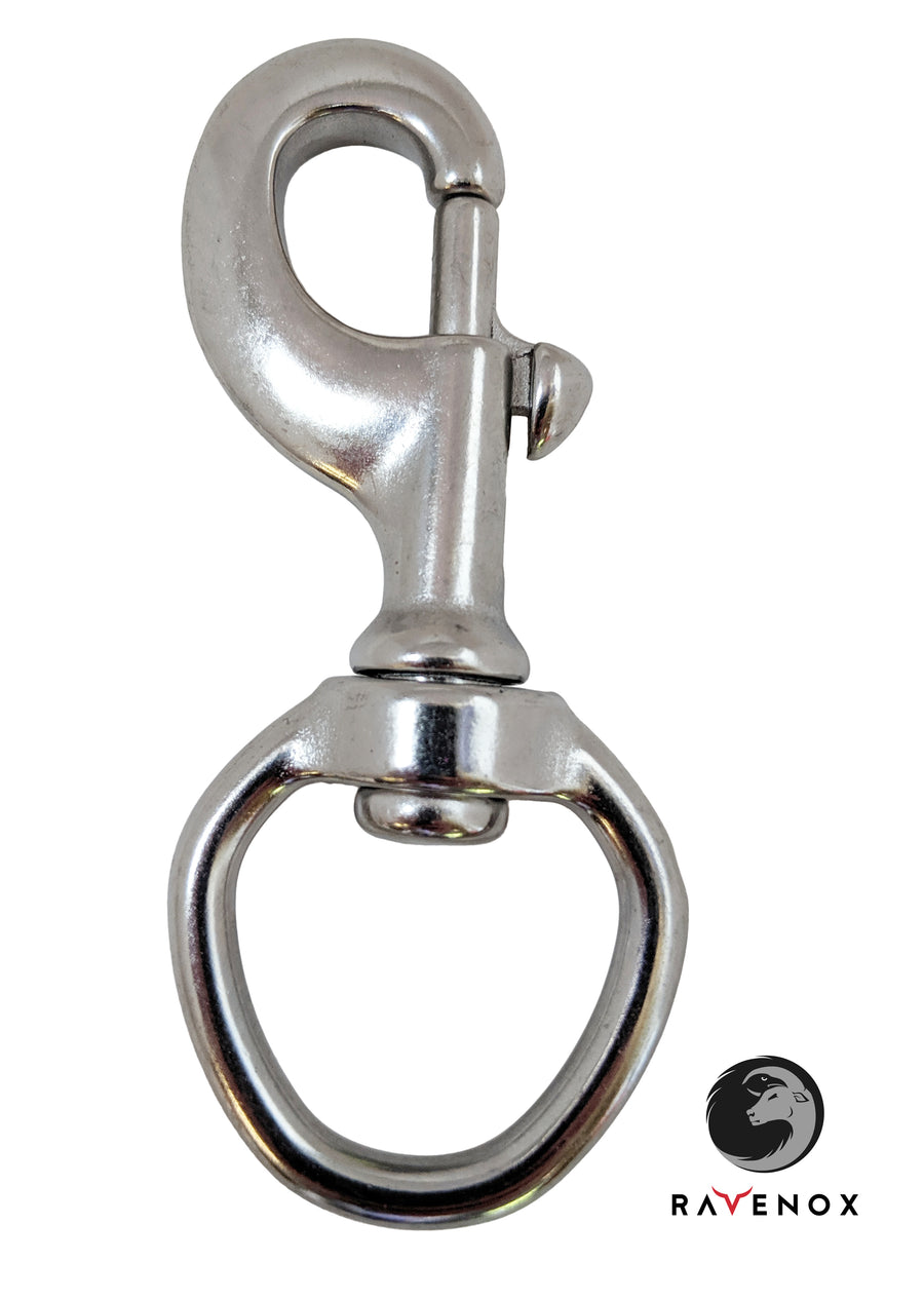 1-inch Metal Swivel Snap  Large Bolt Snap Hook for Pet Leashes